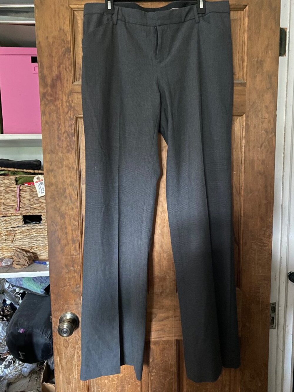 Gap grey "perfect trouser"